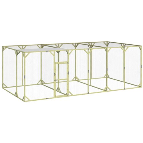 VidaXL Koko&amp;scaron;njak 600x300x200 cm impregnirana trdna borovina Slike