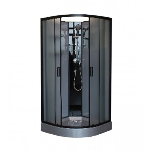 Master Tu&amp;scaron; komplet 90x90x185cm LF-663 Crno-sivi Slike