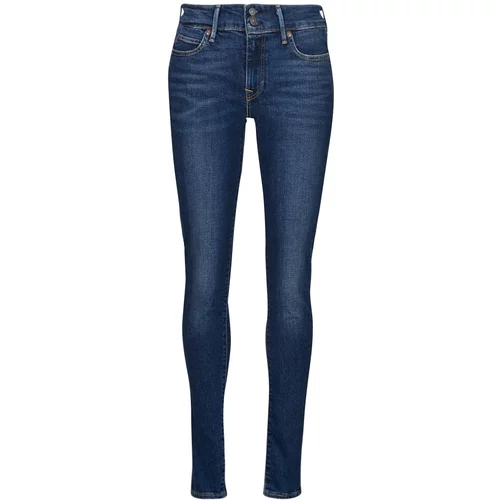 Levi's Jeans skinny 711 DOUBLE BUTTON Modra