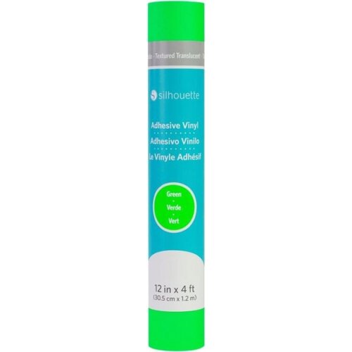  Textured Translucent Vinyl - 30,5 cm x 1,2 m - Green Cijene