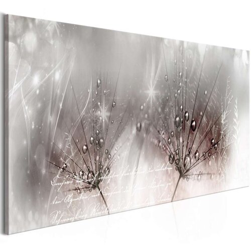  Slika - Drops of Dew (1 Part) Pink Narrow 150x50 Slike