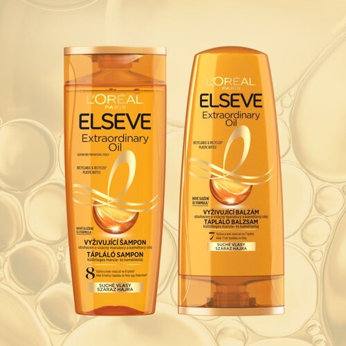 L&amp;acute;Or&amp;eacute;al Paris elseve Extraordinary Oil hranjivi regenerator za suhu kosu 200 ml Slike