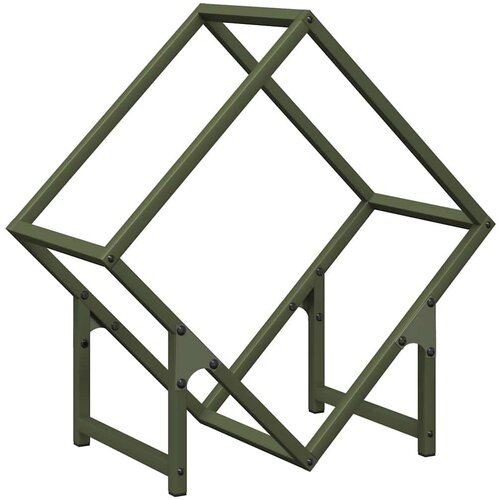  Stalak za drva 50x25x50 cm hladno valjani čelik Slike
