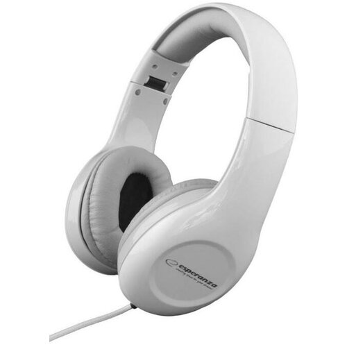 Esperanza EH138W headphones/headset Wired Head-band Music White Cene