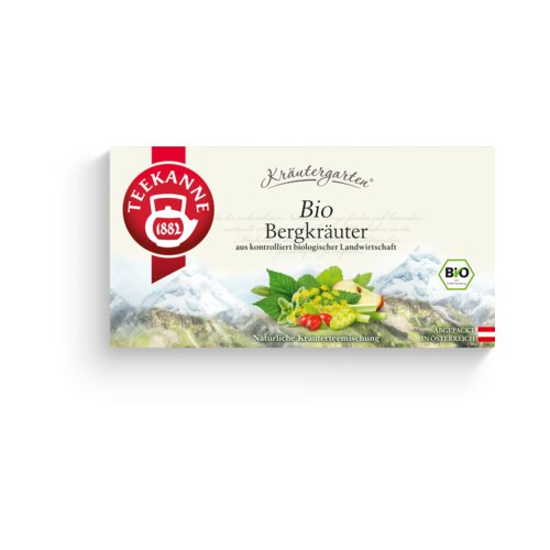Teekanne Čaj bio zeliščni vrt - Gorska zelišča (20 dvokomornih vrečk) Cene