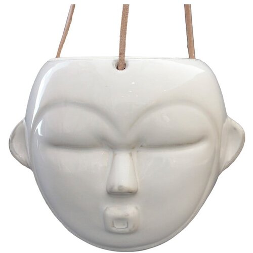 PT LIVING bijela viseća tegla mask, visina 15,2 cm Slike