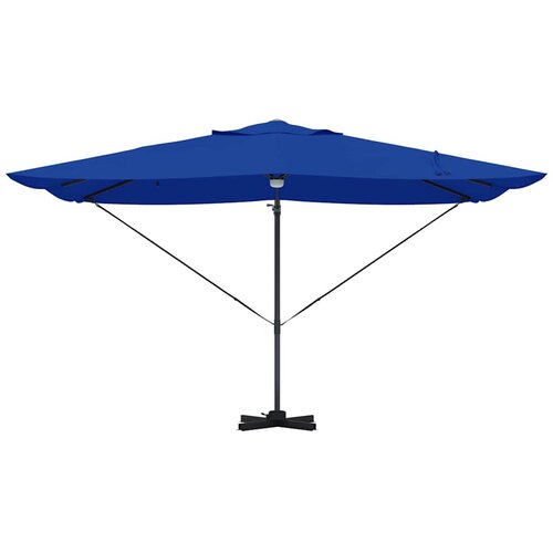  Suncobran Azurnoplava 351 x 250 x 253 cm Poliester i aluminij Slike