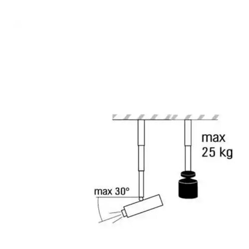Vega CM 25-160 univerzalni plafonski nosač za projektor Slike