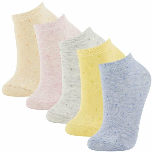 Defacto Women 5 Pack Cotton Booties Socks Cene