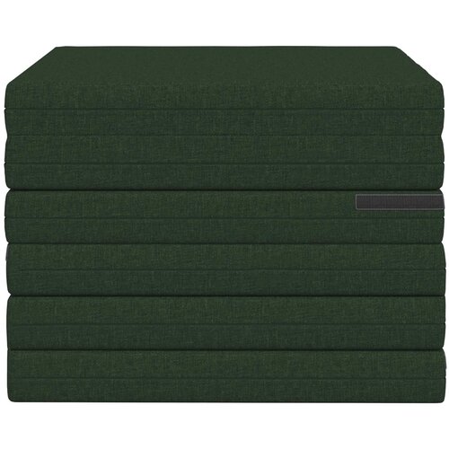 SOFA na razvlačenje 140 x 67 x 15 cm Tamnozelena Slike