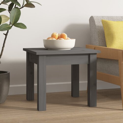  Stolić za kavu sivi 35x35x30 cm od masivne borovine Cijene