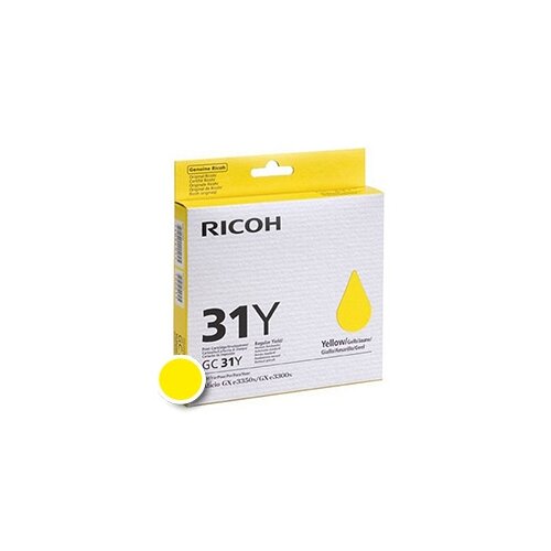  kartuša Ricoh GC31Y (405691) rumena/yellow- original Cene