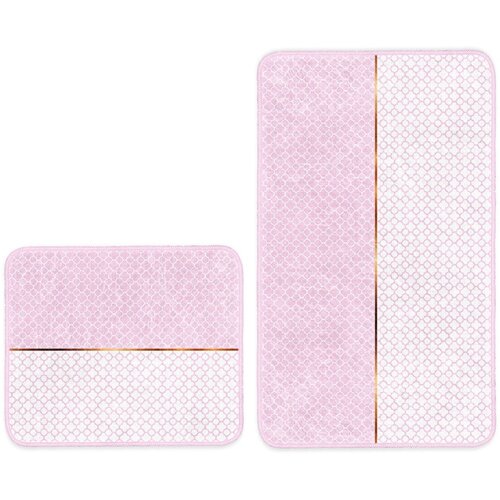 Minimalist Home World roze kupaonske prostirke u setu od 2 kom 100x60 cm - Minimalist Home World Cijene