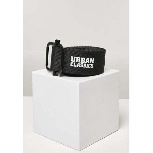 Urban Classics industrial canvas belt 2-Pack black/navy Cene