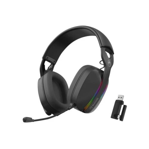 Marvo bežične gaming slu&amp;scaron;alice sa mikrofonom pulz 70W HG9086WS crne Slike
