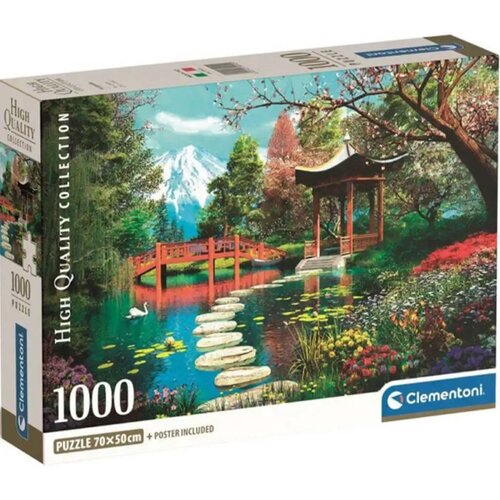 Clementoni Fuji vrt HQC 1000-dijelni Compact puzzle - Cene