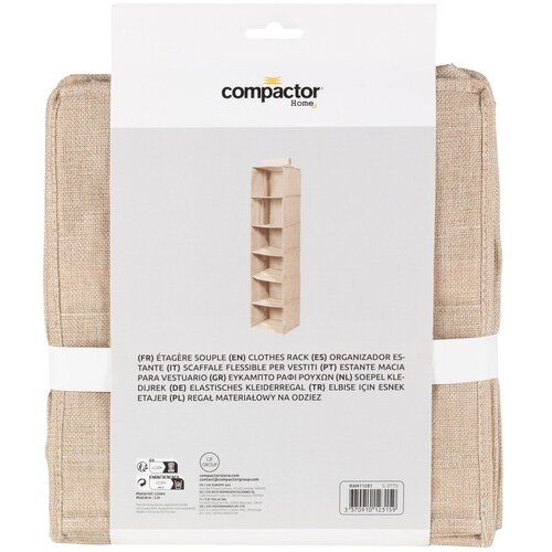 Compactor Viseći tekstilni organizator za garderobu Sandy &amp;ndash; Slike