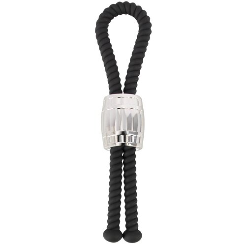 Rebel Heavy Rope Cock Strap Black Slike