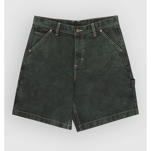Element Big Carpenter Denim Kratke hlace black green tint Cene
