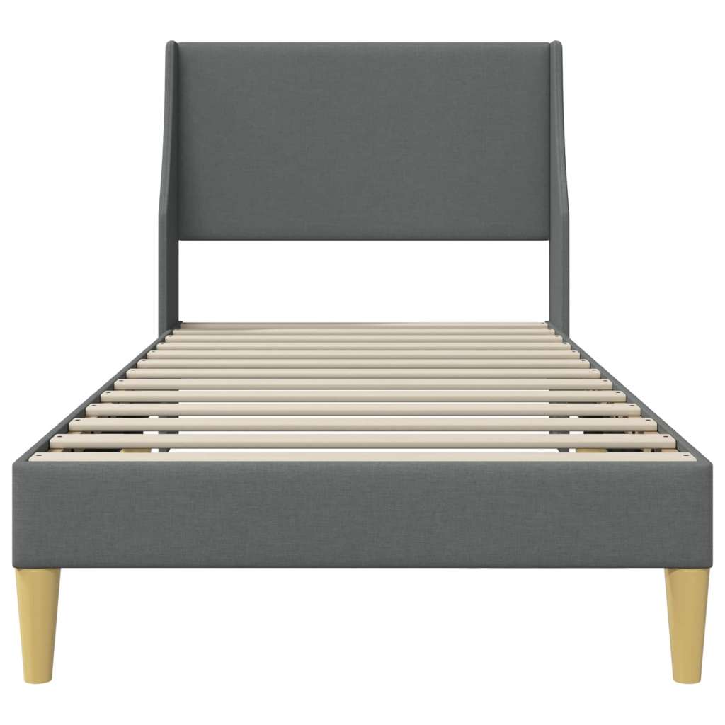  Okvir za krevet Tamno siva 90 x 190 cm Bar&amp;scaron;un - Jjedan Slike