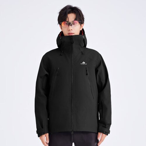 Pioneer Camp Mu&amp;scaron;ka jakna za planinarenje Snow Eagle 2.0, Hardshell, Crna Slike