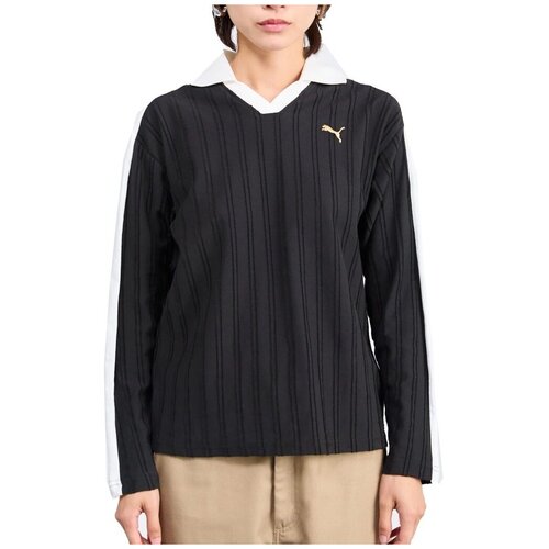 Puma RELAXED LONG SLEEVE POL Crna Slike