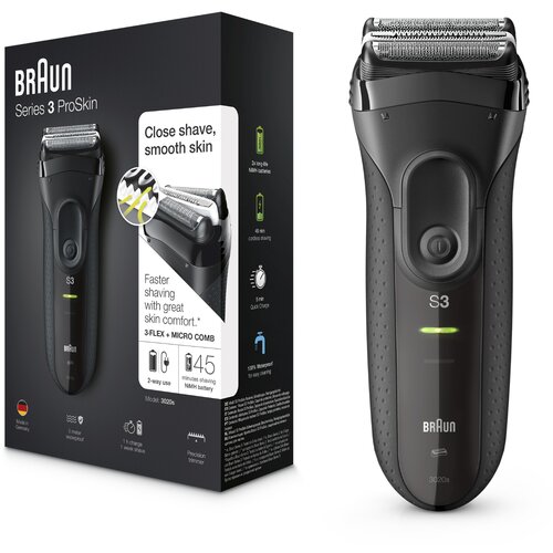 Braun moški brivnik series 3-3020 črn 4210201112358 Cene