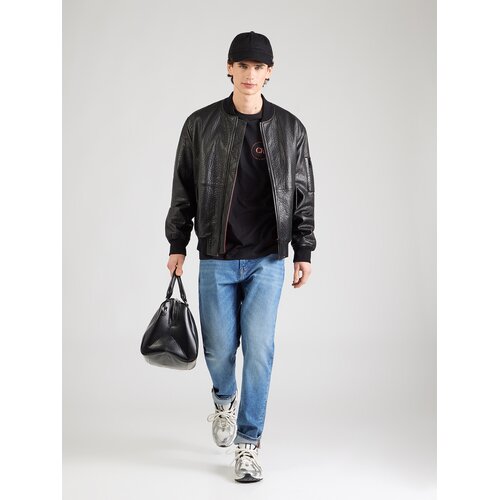 Calvin Klein Jeans Majica svijetloroza / crna Slike
