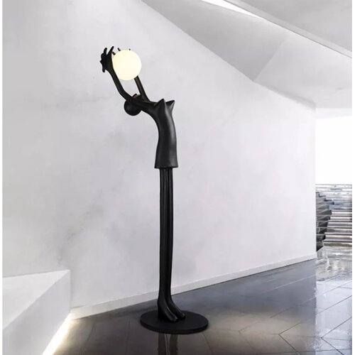  Immax 08812XL - Stojeća lampa SILUETTE 1xE27/25W/230V 210 cm Human Girl Slike