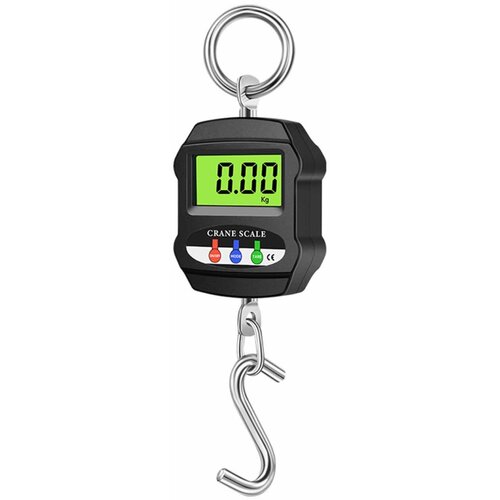 INF 300kg Digitalna Viseča Tehtnica - Prenosna Elektronska Žerjavna Tehtnica LCD Zaslon Black, (5000137254) Cene