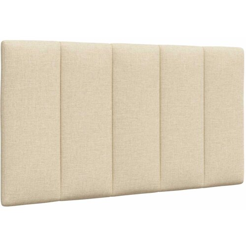 vidaXL Vzglavna stranica krem 90 cm blago Cene