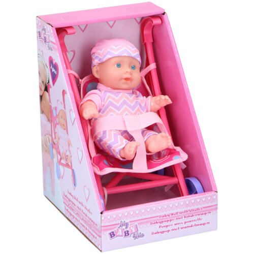  My Baby & Me bebi lutka 20 cm sa kolicima Cene