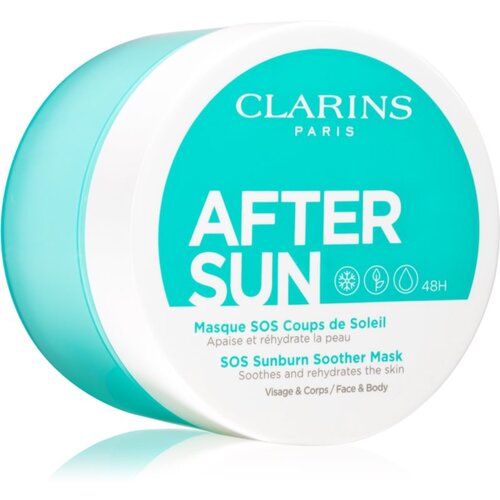 Clarins After Sun SOS Sunburn Soother Mask umirujuća maska nakon sunčanja 100 ml Slike