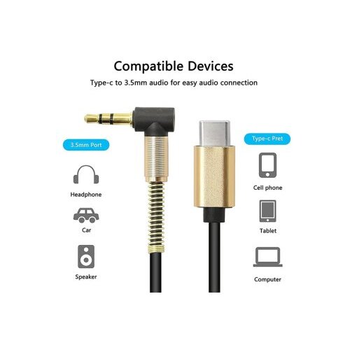 X Wave Adapter audio Tip-C na M 3.5mm kabl 1m,muški,crni Cene
