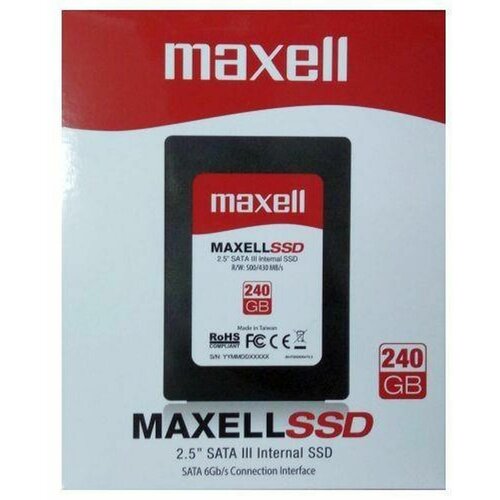 Maxell 2.5 SATA III INTERNAL SSD 240GB 860122.00.TW Slike