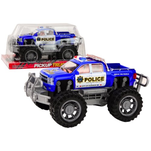  Policijski automobil Pick-up Plavo terensko policijsko vozilo Slike