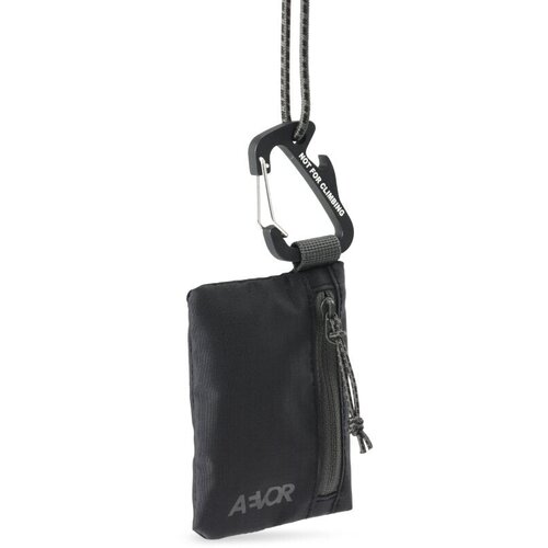 AEVOR Explore Denarnica Ripstop Charcoal Black Cene
