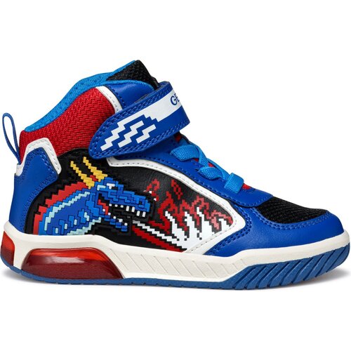 Geox čevelj gležnjar J569CA J INEK BOY A C0833 05411 F royal/red 29 Cene