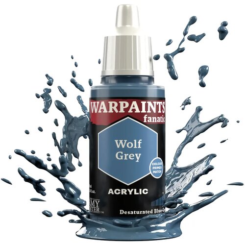 The Army Painter Warpaints Fanatic: Desaturated Blue-Greys - Wolf Grey Cene