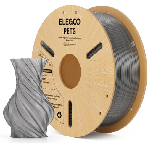 Elegoo PETG Translucent Gray - 1,75 mm / 1000 g Slike