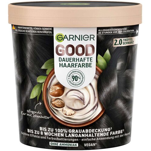 Garnier Barve za lase Gute Permanente Haarfarbe - 2.0 Noir Truffe Črna Cene