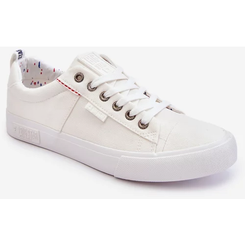 Big Star Men's Low Material Sneakers KK174001 White