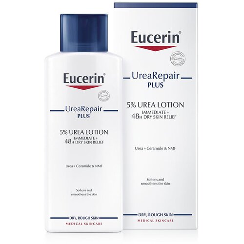 Eucerin UreaRepair Plus 5% Urea Lotion 48H losjon za telo za suho in grobo kožo 250 ml za ženske Cene