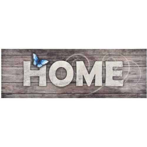 vidaXL Kuhinjska preproga pralna z napisom Home 60x300 cm Cene