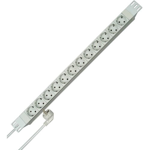 KOPP Vtična letev 19 palčna (48\,26 cm) 12-delna bele barve zaščiteni kontakti 931204016, (20828990) Cene