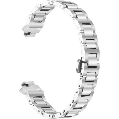 INF eleganten pa&scaron;ček iz nerjavečega jekla, združljiv s fitbit inspire/inspire 2/HR silver, (5000113934) Cene