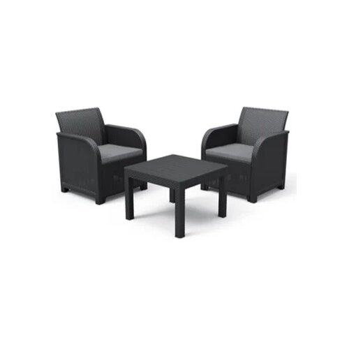 Keter balkonski set Rosalie grafit CU 249588 Slike
