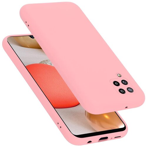 Cadorabo Ohi&amp;scaron;je združljiv s Samsungom v tekoči roza barvi - za&amp;scaron;čitni pokrov iz fleksibilnega silikona TPU, (20592935) Slike