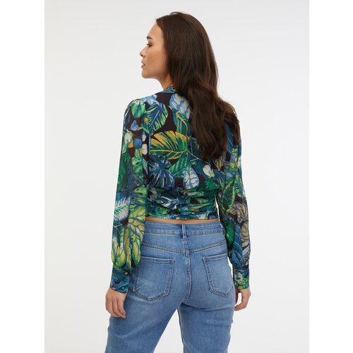 Orsay Green Ladies Patterned Blouse - Women Cene