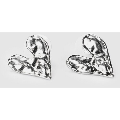Blue Tomato Heart Earrings Jewellery silver stainless steel Cijene